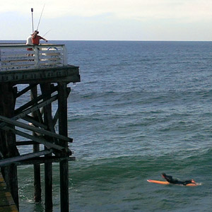 Pier wars – Fight on: Surfers vs Fishers